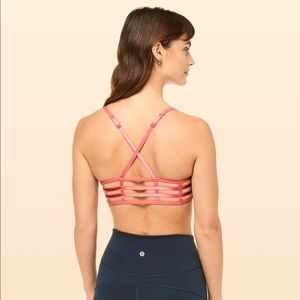 Lululemon Hot Spell Bra - Hibiscus Pink - Size 8